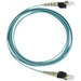 Panduit PanView iQ Fiber Optic Network Cable - 4.92 ft Fiber Optic Network Cable for Network Device, Patch Panel, Network Module - First End: 2 x LC Network - Male - Second End: 2 x LC Network - Male - Patch Cable - Aqua - 1