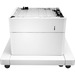 HP LaserJet 1x550 Paper Feeder and Cabinet - 1 x 550 Sheet - Plain Paper, Recycled Paper, Preprinted Paper, Label, Transparency Film - Custom Size