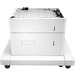 HP LaserJet High Capacity Paper Feeder and Stand - Plain Paper, Label, Transparency, Recycled Paper, Pre-punched Paper, Preprinted Paper - Custom Size, A6 4.10" x 5.80" , Legal 8.50" x 14" , A4 8.30" x 11.70"