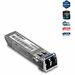 TRENDnet SFP to RJ45 Industrial Single-Mode LC Module; TI-MGBS40; Up to 2 km (1.2 miles); 1000Base-EX Industrial SFP; IEEE 802.3z Gigabit Ethernet; Data Rates of up to 1.25Gbps; Lifetime Protection - Hardened Mini-GBIC Single-Mode LC Module (40KM)
