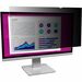 3M High Clarity Privacy Filter Black, Glossy - For 24" Widescreen LCD Monitor - 16:9 - Scratch Resistant, Dust Resistant