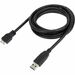 Targus 1.8M USB-A Male to Micro USB-B Male Cable - 5.91 ft Micro-USB/USB Data Transfer Cable for Tablet, Notebook, Dock, PC, Computer, Docking Station - First End: 1 x USB 3.0 Type A - Male - Second End: 1 x Micro USB 3.0 Type B - Male - Black