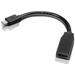 Lenovo - Open Source Mini-DisplayPort/HDMI Audio/VIdeo Adapter - 7.87" HDMI/Mini DisplayPort A/V Cable for Audio/Video Device, Monitor - First End: 1 x Mini DisplayPort 1.2 Digital Audio/Video - Male - Second End: 1 x HDMI Digital Audio/Video - Female - B