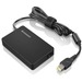 Lenovo - Open Source ThinkPad 65W Slim AC Adapter (Slim Tip) - US/Canada/Mexico - 65 W - 120 V AC, 230 V AC Input