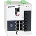 Perle IDS-509G3PP6-T2SD10-SD160 - Industrial Managed Power Over Ethernet Switch - 9 Ports - Manageable - Gigabit Ethernet - 10/100/1000Base-T - 2 Layer Supported - Modular - 3 SFP Slots - Twisted Pair, Optical Fiber - DIN Rail Mountable, Rack-mountable, P