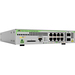 Allied Telesis Managed Gigabit Ethernet Switch - 8 Ports - Manageable - 3 Layer Supported - Modular - 2 SFP Slots - Optical Fiber, Twisted Pair - Wall Mountable, Rack-mountable, Desktop