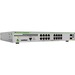 Allied Telesis L3 switch with 16 x 10/100/1000T PoE ports and 2 x 100/1000X SFP ports - 16 Ports - Manageable - 3 Layer Supported - Modular - 2 SFP Slots - Optical Fiber, Twisted Pair - Wall Mountable, Rack-mountable, Desktop