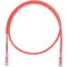 Panduit NetKey Cat.6 UTP Patch Network Cable - 2 ft Category 6 Network Cable for Network Device - First End: 1 x RJ-45 Network - Male - Second End: 1 x RJ-45 Network - Male - Patch Cable - Red