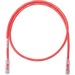 Panduit NetKey Cat.6a F/UTP Patch Network Cable - 50 ft Category 6a Network Cable for Network Device - First End: 1 x RJ-45 Network - Male - Second End: 1 x RJ-45 Network - Male - Patch Cable - Red - 1