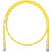 Panduit NetKey Cat.6 UTP Patch Network Cable - 1 ft Category 6 Network Cable for Network Device - First End: 1 x RJ-45 Network - Male - Second End: 1 x RJ-45 Network - Male - Patch Cable - Yellow