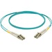 Panduit NetKey Fiber Optic Duplex Patch Network Cable - 22.96 ft Fiber Optic Network Cable for Network Device - First End: 2 x LC Network - Male - Second End: 2 x LC Network - Male - Patch Cable - 9/125 µm - Yellow - 1