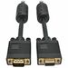 Eaton Tripp Lite Series VGA High-Resolution RGB Coaxial Cable (HD15 M/F)), 3 ft. (0.91 m) - 3 ft VGA Video Cable for Video Device, Monitor - First End: 1 x 15-pin HD-15 - Male - Second End: 1 x 15-pin HD-15 - Female - Extension Cable - Supports up to 2048