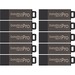 Centon DataStick Pro USB 2.0 Flash Drives - 4 GB - USB 2.0 - Gray - 5 Year Warranty - 25 Pack