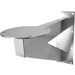 Hanwha Techwin HT-E-BPW6800 Wall Mount for Surveillance Camera - Polished Stainless Steel - 136.69 lb Load Capacity