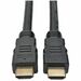 Eaton Tripp Lite Series Active High-Speed HDMI Cable with Built-In Signal Booster (M/M), Black, 100 ft. (30 m) - HDMI for Computer, Cable Box, Blu-ray Player, Monitor, Projector, TV - 100 ft - 1 x HDMI Male Digital Audio/Video - 1 x HDMI Male Digital Audi