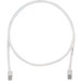 Panduit Cat.5e UTP Network Cable - 9.84 ft Category 5e Network Cable - First End: 1 x RJ-45 Network - Male - Second End: 1 x RJ-45 Network - Male - Patch Cable - Off White