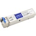 AddOn Sonicwall 01-SSC-9790-BXU Compatible TAA Compliant 1000Base-BX SFP Transceiver (SMF, 1310nmTx/1490nmRx, 10km, LC, DOM) - 100% compatible and guaranteed to work