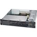 Supermicro SuperChassis 825MBTQC-R802LPB - Rack-mountable - Black - 2U - 3 x Bay - 4 x 1.57" x Fan(s) Installed - 2 x 800 W - Power Supply Installed - EE-ATX, EATX, ATX Motherboard Supported - 5 x Fan(s) Supported - 3 x External 3.5" Bay - 7x Slot(s)