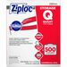 Ziploc® Seal Top Quart Storage Bags - Medium Size - 1 quart - x 1.75 mil (44 Micron) Thickness - Clear - 500/Carton - 500 Per Box - Food