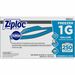 Ziploc® Seal Top Gallon Freezer Bags - 1 gal - 10.75" Width x 10.56" Length x 2.70 mil (69 Micron) Thickness - Clear - 250/Carton - 250 Per Carton - Food