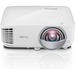 BenQ MX825ST 3D Ready Short Throw DLP Projector - 4:3 - 1024 x 768 - Front - 720p - 5000 Hour Normal Mode - 10000 Hour Economy Mode - XGA - 12,000:1 - 3300 lm - HDMI - USB - 3 Year Warranty