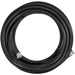 SureCall Ultra Low-Loss 50 Ohm Coaxial Cable - 100 ft Coaxial Antenna Cable for Signal Booster, Antenna, Cellular Phone, Amplifier - First End: 1 x N-Type Antenna - Male - Second End: 1 x N-Type Antenna - Male - Black