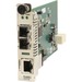 Transition Networks Gigabit Ethernet Media Converter Module 1000Base-T to 1000Base-SX/LX - Network (RJ-45) - 1 x LC Ports - Multi-mode - Gigabit Ethernet - 1000Base-T, 1000Base-SX - 1.24 Mile