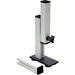 Ergo Desktop Extra Stabilization Leg for Sit and Stand Workstation - 12" Length x 6" Width x 4" Height - Silver