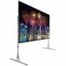 Da-Lite Fast-Fold Deluxe Projection Screen System - Portable Folding Frame Screen - 158in Screen - 16:9 - Da-Mat - 79" x 140"