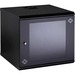 Black Box Wallmount Cabinet - 10U, 22"W x 23.5"D, M6 Square Holes - 10U Rack Height - Wall Mountable - 50 lb Maximum Weight Capacity - TAA Compliant