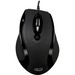Adesso iMouse G2 - Ergonomic Optical Mouse - Optical - Cable - No - Black - USB - 2400 dpi - Scroll Wheel - 6 Button(s) - Right-handed Only