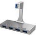 Sabrent 4-Port USB 3.0 Hub For iMac Slim Unibody - USB - External - 4 USB Port(s) - 4 USB 3.0 Port(s) - Mac