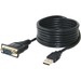 Sabrent USB 2.0 to Serial 6 ft Adapter Cable (FTDI Chipset) - 6 ft Serial/USB Data Transfer Cable for PDA, Digital Camera, Modem, Cellular Phone - First End: 1 x USB 2.0 Type A - Male - Second End: 1 x 9-pin DB-9 RS-232 Serial - Male - 50