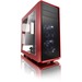 Fractal Design Focus G Computer Case with Windowed Side Panel - Mid-tower - Mystic Red - Steel - 5 x Bay - 2 x 4.72" x Fan(s) Installed - ATX, Micro ATX, ITX Motherboard Supported - 6 x Fan(s) Supported - 2 x External 5.25" Bay - 2 x Internal 3.5" Bay - 1