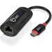 SIIG USB-C to Gigabit Ethernet Adapter - USB 3.0 - USB 3.0 Type C - 1 Port(s) - 1 - Twisted Pair - 10/100/1000Base-T - Portable