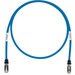 Panduit Cat.6a S/FTP Network Cable - 3.28 ft Category 6a Network Cable - First End: 1 x RJ-45 Network - Male - Second End: 1 x RJ-45 Network - Male - 10 Gbit/s - Patch Cable - Shielding - Blue