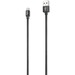 iStore Lightning Charge 4ft (1.2m) Braided Cable (Black) - 3.94 ft Lightning/USB Data Transfer Cable for Computer, Power Adapter, iPhone, iPad - First End: 1 x Lightning Male - Second End: 1 x USB Type A Male - MFI - Black
