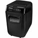 Fellowes AutoMax&trade; 200M Auto Feed Shredder - Non-continuous Shredder - Micro Cut - 200 Per Pass - for shredding Staples, Credit Card, Paper - 0.1" x 0.5" Shred Size - P-5 - 3.35 m/min - 9" Throat - 25 Minute Run Time - 25 Minute Cool Down Time - 32.18 L Wastebin Capacity - Black