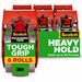 Scotch Tough Grip Moving Packaging Tape - 22.20 yd Length x 1.88" Width - Fiber - Dispenser Included - 6 / Pack - Clear