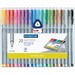 Staedtler Triplus Fineliner Marker Pen - Fine Pen Point - 0.3 mm Pen Point SizeWater Based Ink - 1 / Set