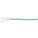 Kramer BC-UNIKAT/LSHF-305M Cat.6a U/FTP Network Cable - 1000.66 ft Category 6a Network Cable for Network Device, Transmitter, Receiver - First End: Bare Wire - Second End: Bare Wire - Shielding - 23 AWG - Blue