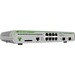 Allied Telesis CentreCOM AT-GS970M/10 Layer 3 Switch - 8 Ports - Manageable - 3 Layer Supported - Modular - 2 SFP Slots - Optical Fiber, Twisted Pair - Wall Mountable, Rack-mountable