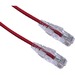 Axiom 90FT CAT6 BENDnFLEX Ultra-Thin Snagless Patch Cable 550mhz (Red) - 90 ft Category 6 Network Cable for Network Device - First End: 1 x RJ-45 Network - Male - Second End: 1 x RJ-45 Network - Male - Patch Cable - Gold Plated Contact - 28 AWG - Red - TA