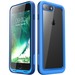 NexCase Case - For Apple iPhone 7 Plus, iPhone 8 Plus Smartphone - Blue - Water Proof - Thermoplastic Polyurethane (TPU), Polycarbonate