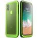 i-Blason Argos Carrying Case (Holster) Apple iPhone X Smartphone - Green - Water Proof Port, Scratch Resistant - Polycarbonate Body - Holster, Clip