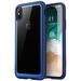 i-Blason Halo iPhone X Case - For Apple iPhone X Smartphone - Blue, Clear - Polycarbonate, Thermoplastic Polyurethane (TPU)