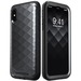 i-Blason Hera iPhone X Case - For Apple iPhone X Smartphone - Black - Polycarbonate, Thermoplastic Polyurethane (TPU)