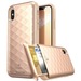 i-Blason Hera iPhone X Case - For Apple iPhone X Smartphone - Gold - Polycarbonate, Thermoplastic Polyurethane (TPU)