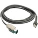 Zebra Powered USB Data Transfer/Power Cable - 7 ft Powered USB Data Transfer/Power Cable - First End: Powered USB - Shielding