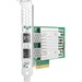 HPE Ethernet 10Gb 2-Port 521T Adapter - PCI Express 3.0 x8 - 2 Port(s) - 2 - Twisted Pair - 10GBase-T - Plug-in Card